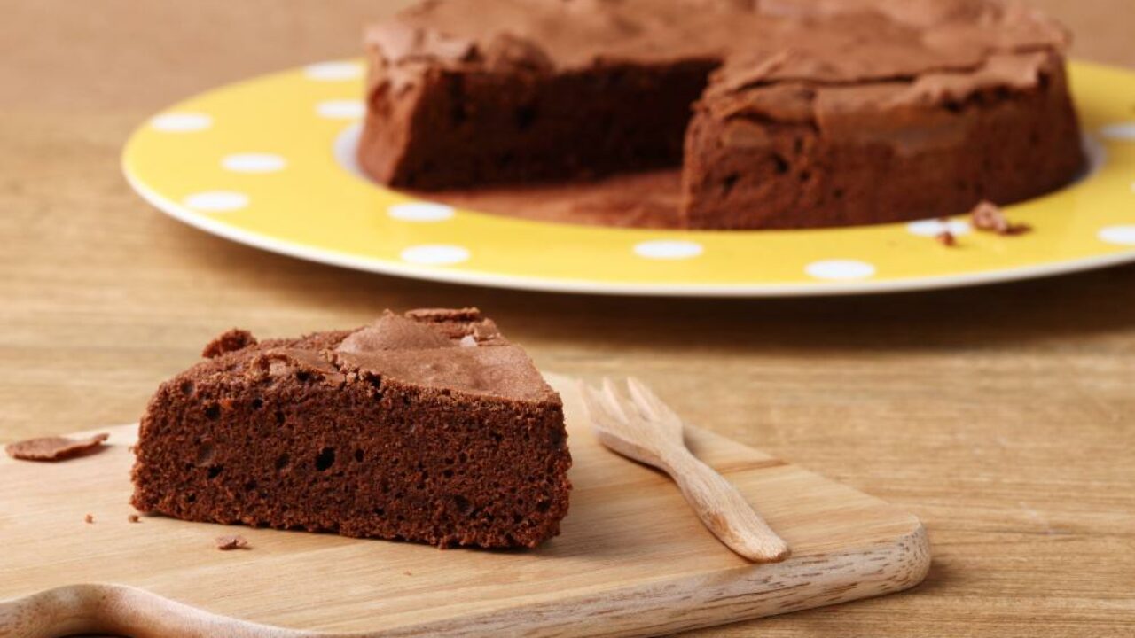 Torta Al Cioccolato Senza Burro Senza Zucchero Senza Farina