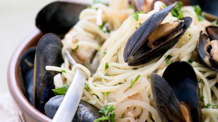 spaghetti cozze