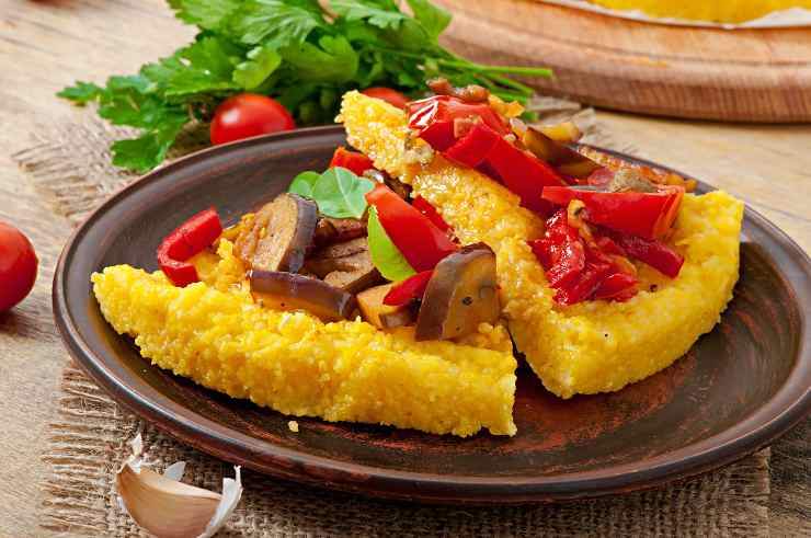 pizza polenta