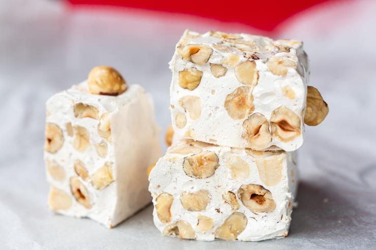 torrone morbido nocciole