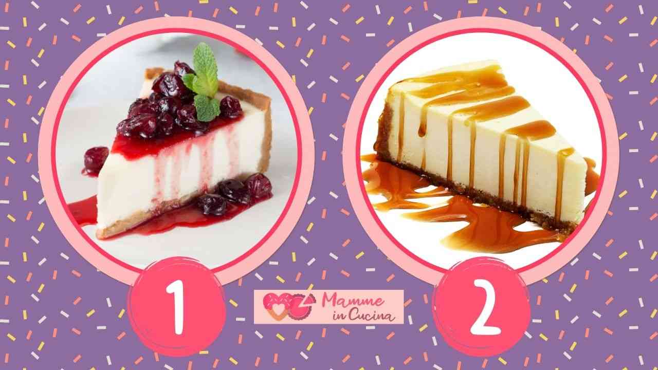 Test della cheese cake