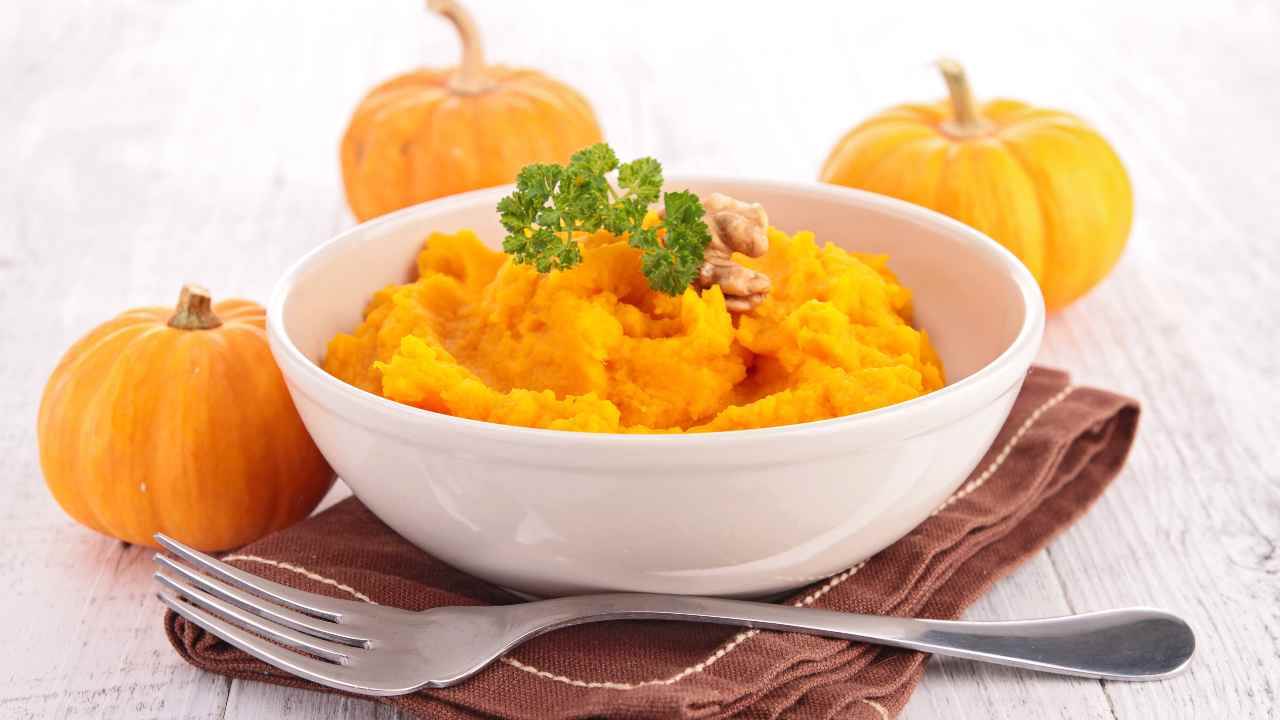 purè di zucca bimby