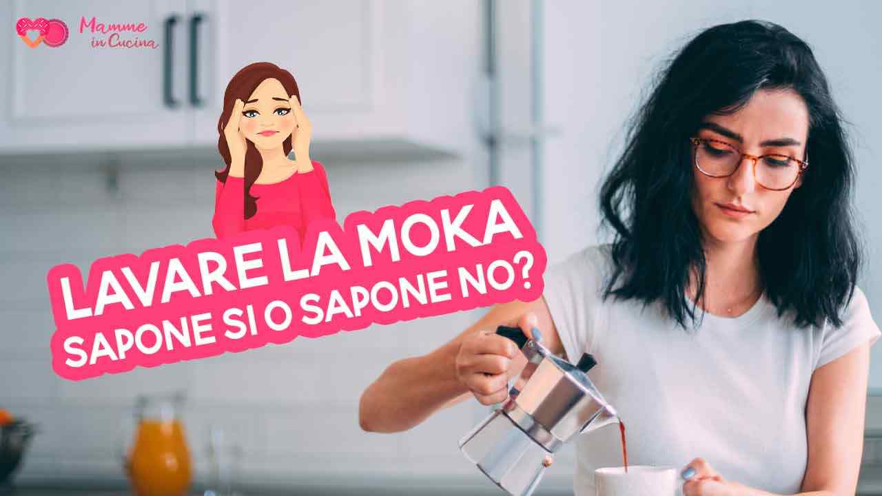 pulire moka 