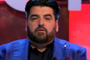 Antonino Cannavacciuolo in trasmissione a Masterchef